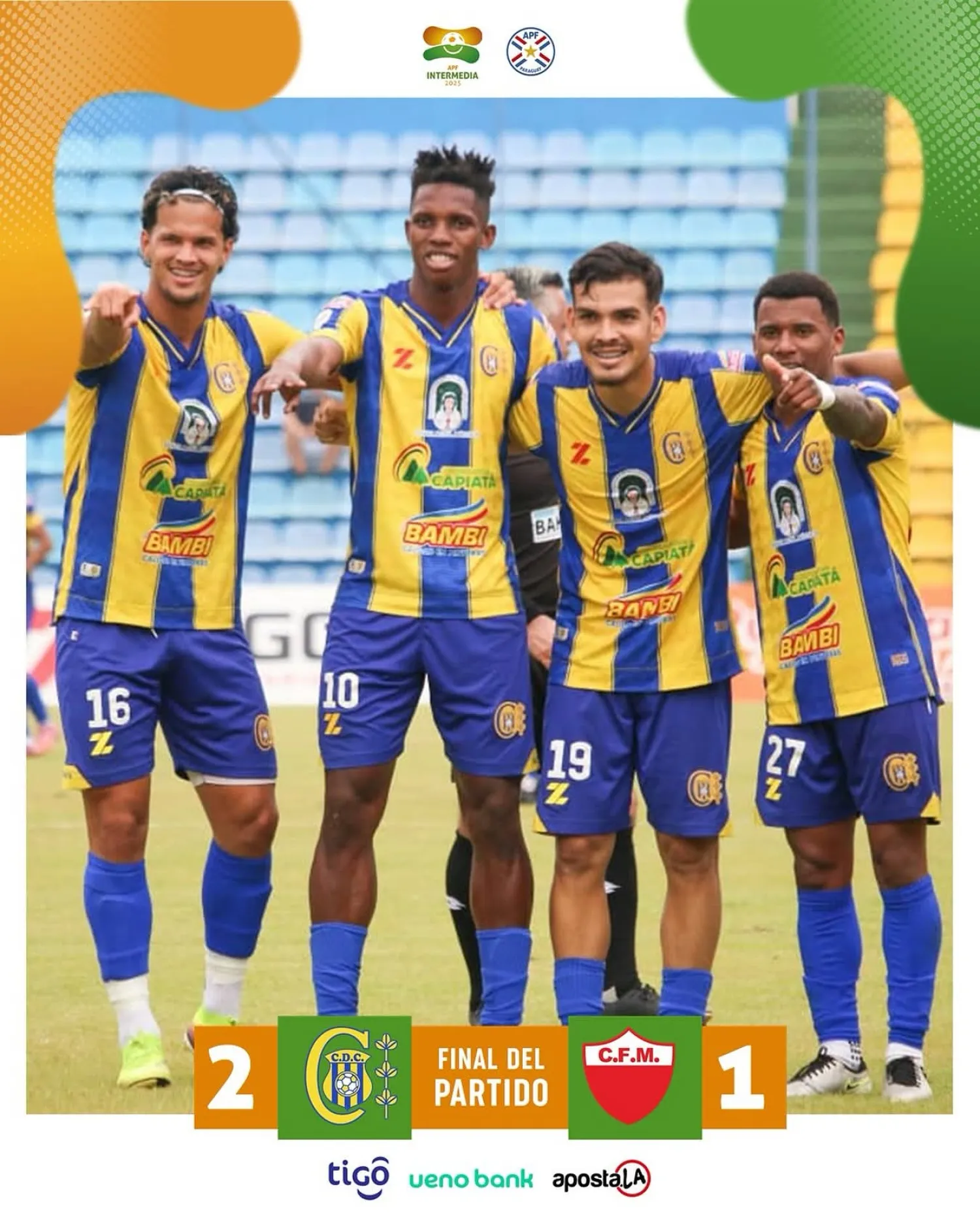 Capiatá volvió a ganar y está cerca de ser equipo de primera!